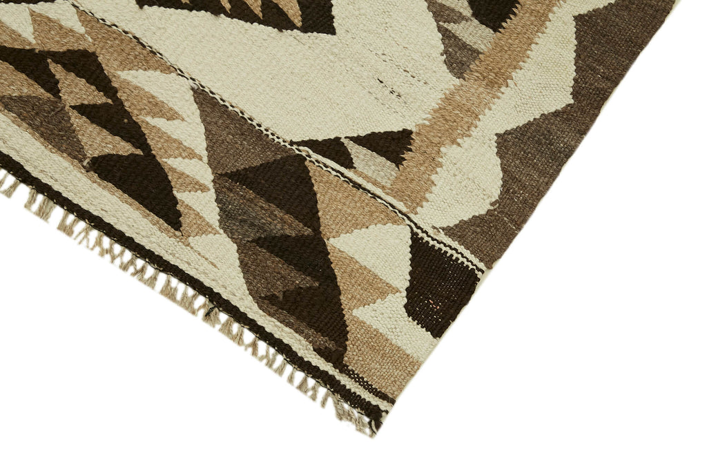 Vintage Heriki Kilim Runner - World Collected 87x334cm detail image 4 at Sama Rugs