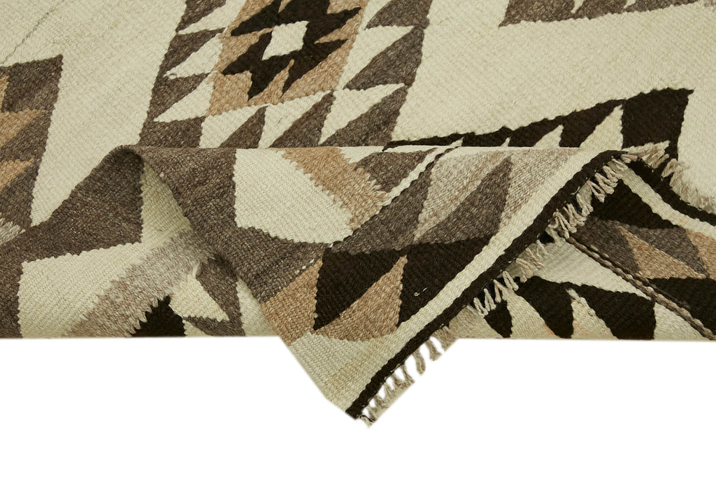 Vintage Heriki Kilim Runner - World Collected 87x334cm detail image 6 at Sama Rugs