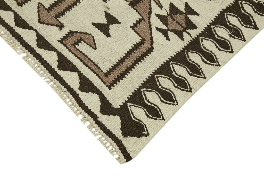 Vintage Heriki Kilim Runner - Restored Heritage 92x325cm detail image 4 at Sama Rugs