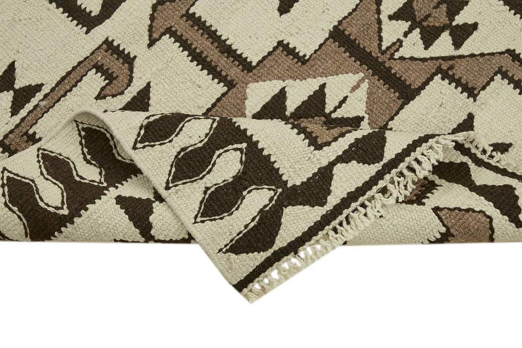 Vintage Heriki Kilim Runner - Restored Heritage 92x325cm detail image 6 at Sama Rugs