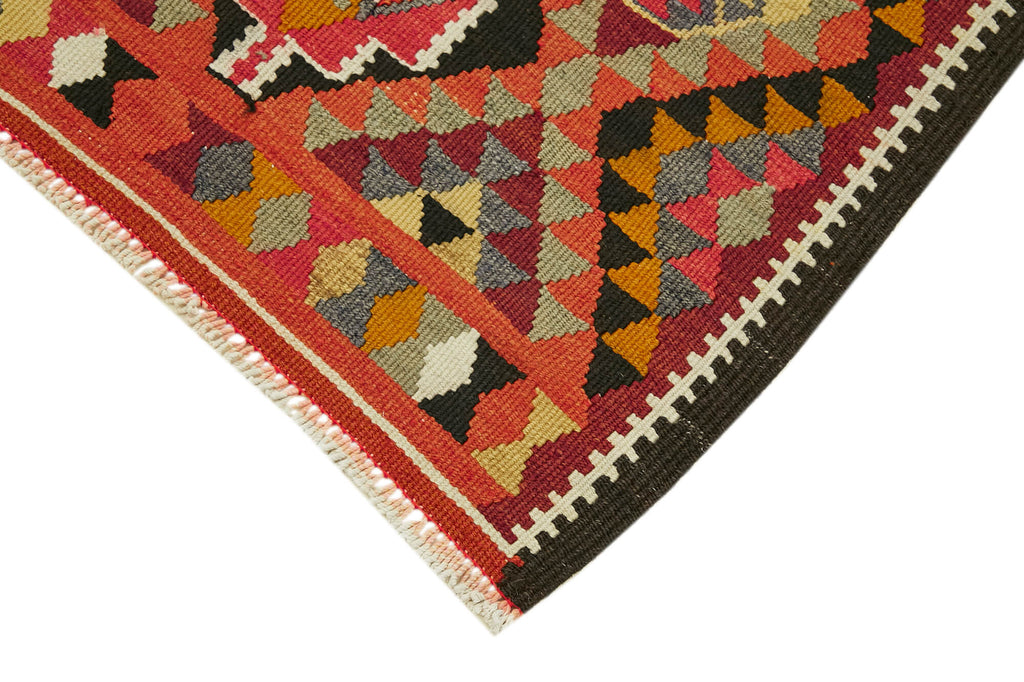 Vintage Heriki Kilim Runner - Woven Journey 83x363cm detail image 4 at Sama Rugs