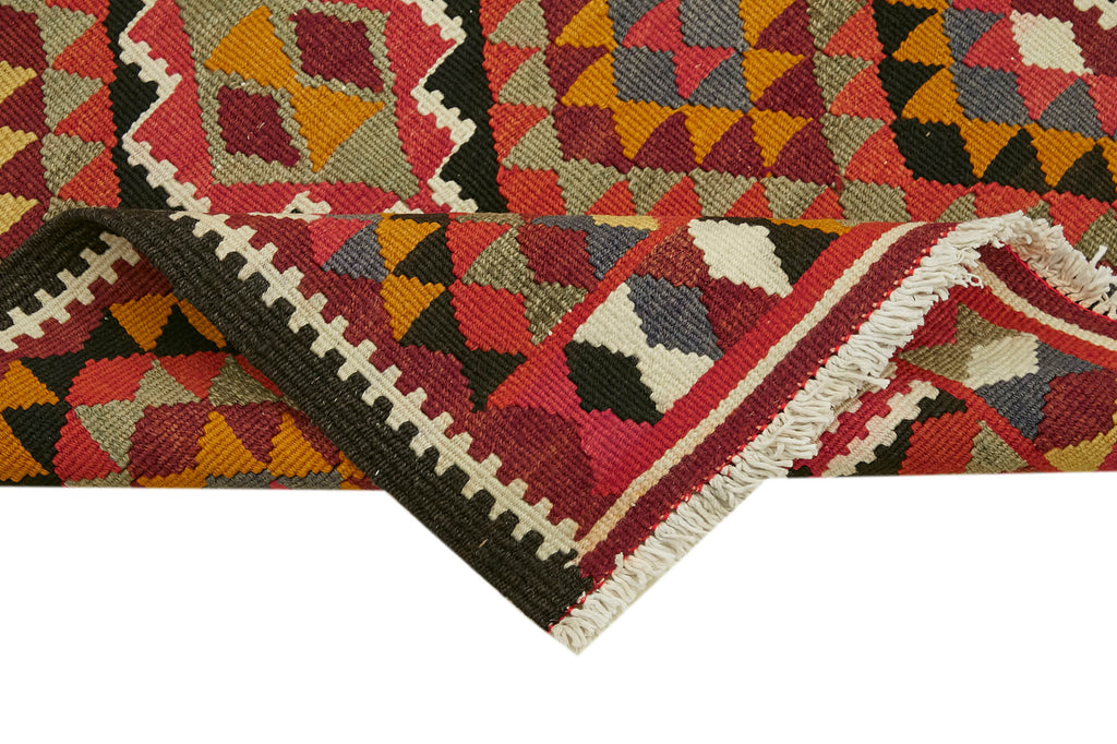 Vintage Heriki Kilim Runner - Woven Journey 83x363cm detail image 6 at Sama Rugs