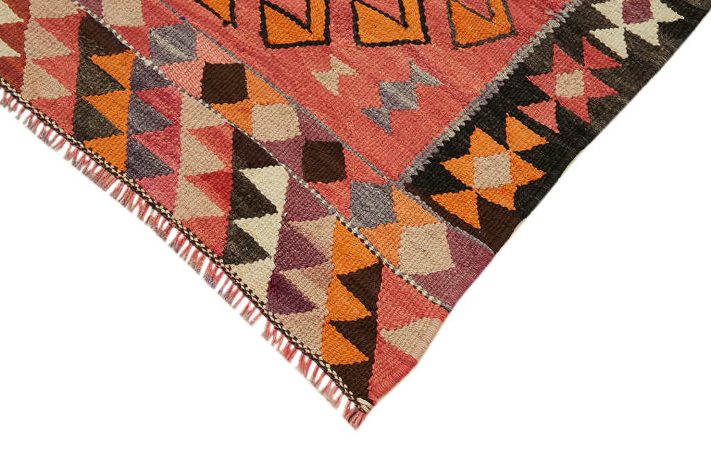 Vintage Heriki Kilim Runner - Global Heritage 100x345cm detail image 4 at Sama Rugs