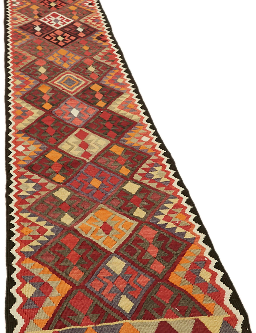 Vintage Heriki Kilim Runner - Old Soul 80x400cm