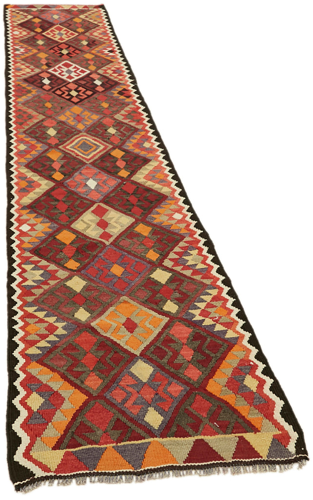 Vintage Heriki Kilim Runner - Old Soul 80x400cm detail image 2 at Sama Rugs