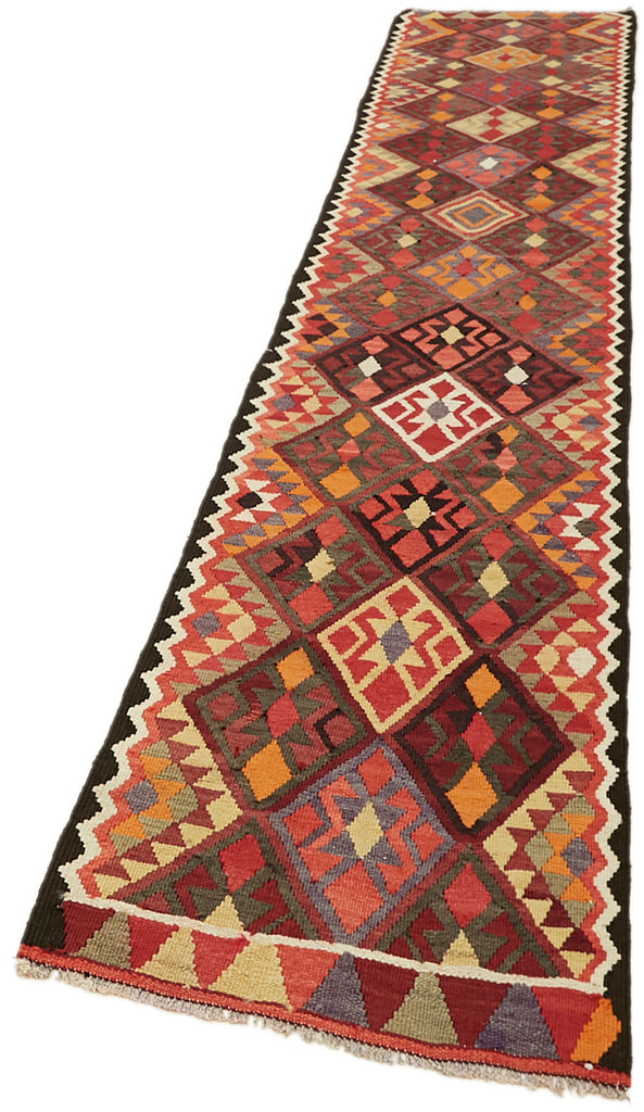 Vintage Heriki Kilim Runner - Old Soul 80x400cm detail image 3 at Sama Rugs