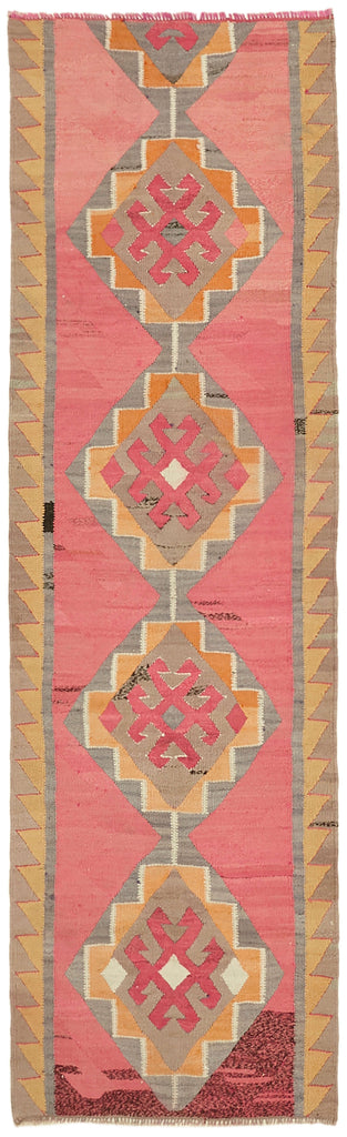 Vintage Heriki Kilim Runner - Wanderer 102x322cm at Sama Rugs