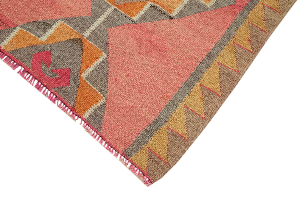 Vintage Heriki Kilim Runner - Wanderer 102x322cm detail image 4 at Sama Rugs