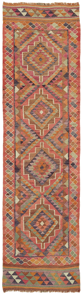Vintage Heriki Kilim Runner - Nomad Heritage 97x317cm at Sama Rugs