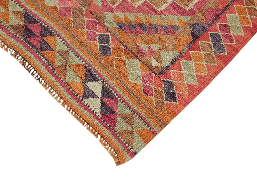 Vintage Heriki Kilim Runner - Nomad Heritage 97x317cm detail image 4 at Sama Rugs