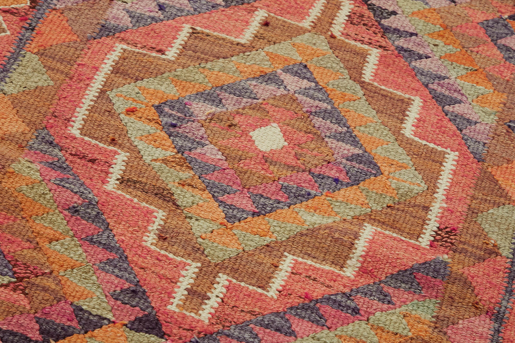 Vintage Heriki Kilim Runner - Nomad Heritage 97x317cm detail image 5 at Sama Rugs