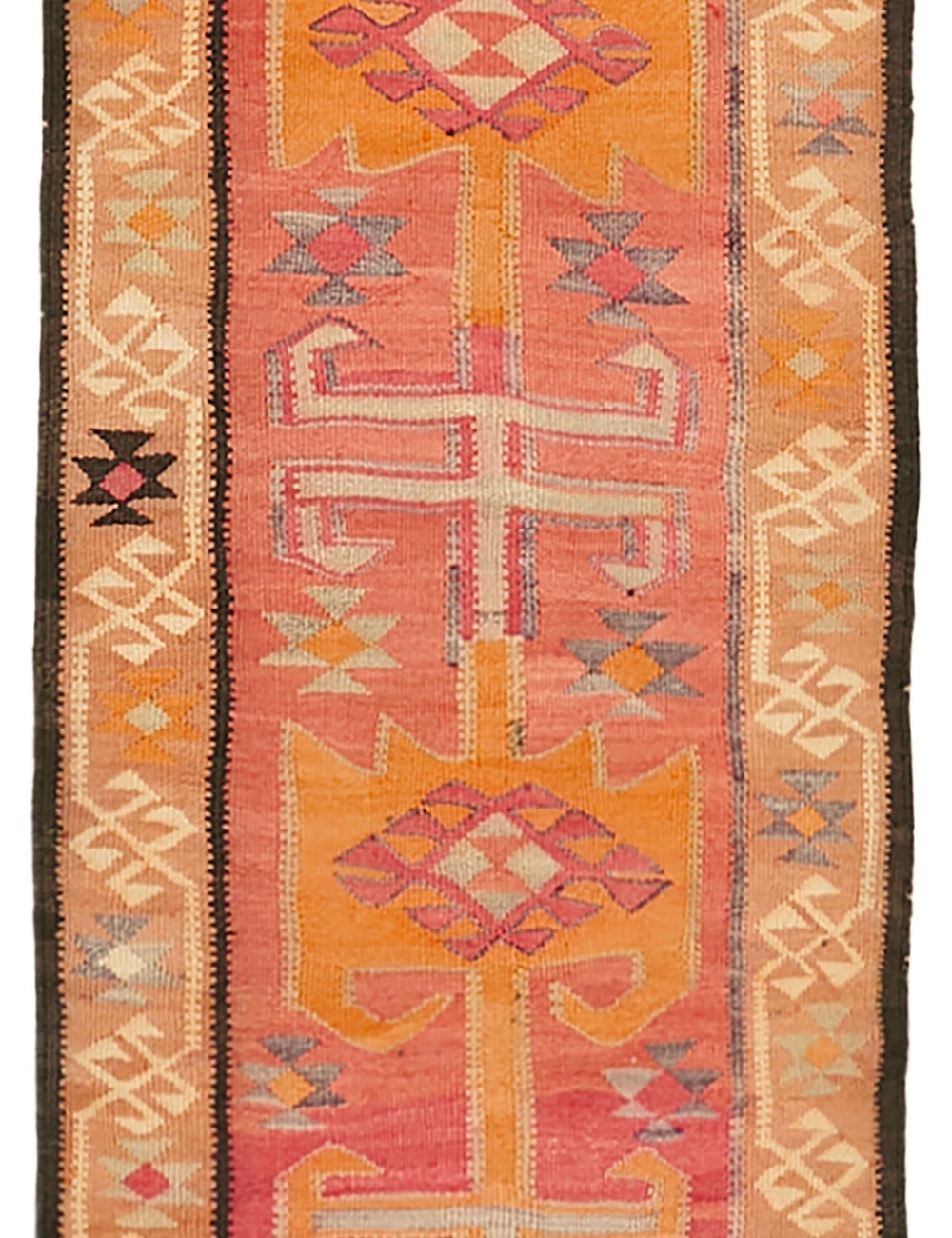 Vintage Heriki Kilim Runner - Hand Restored 82x312cm