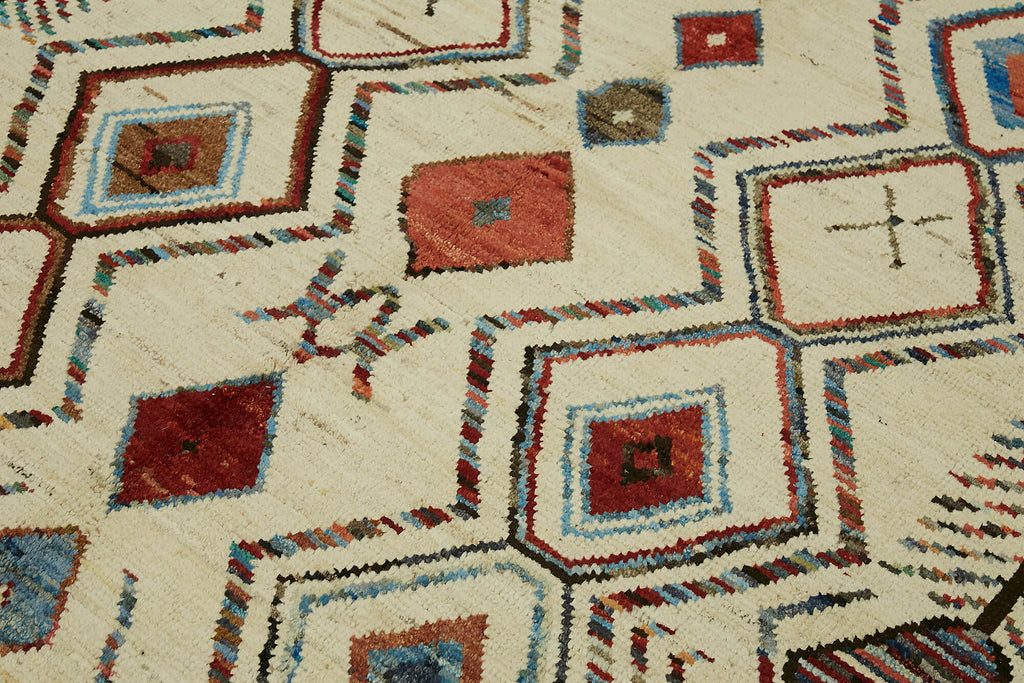 Beige Tribal Atlas Rug – 2.01 x 2.91