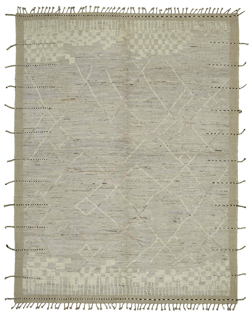 Beige Tribal Atlas Rug – 2.90 x 3.74 - SamaRugs