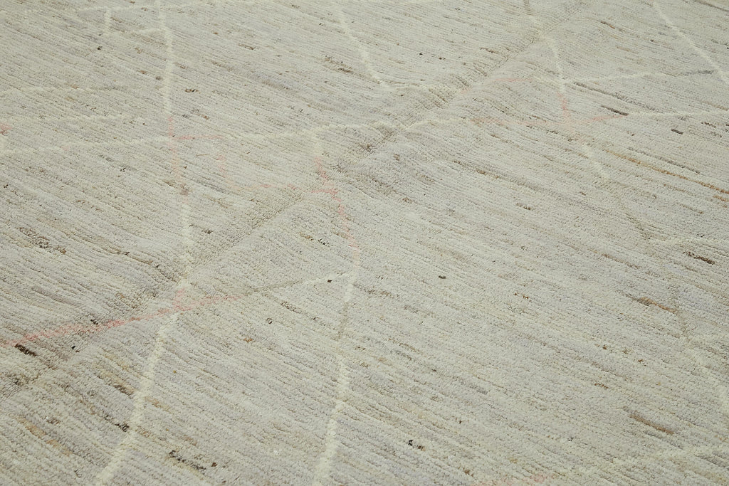 Beige Tribal Atlas Rug – 2.90 x 3.74