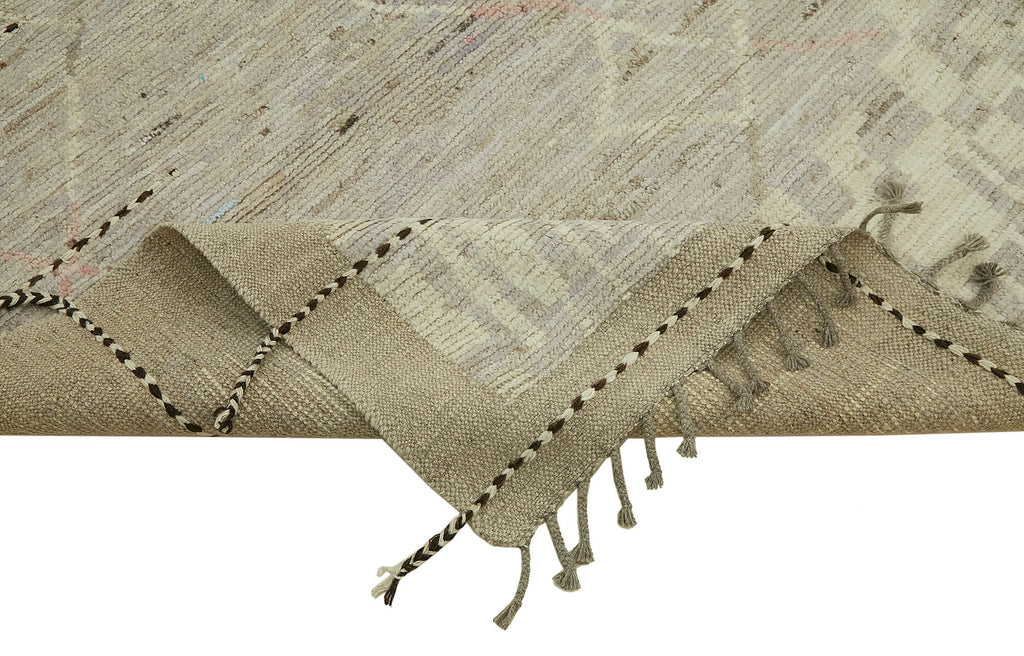 Beige Tribal Atlas Rug – 2.90 x 3.74