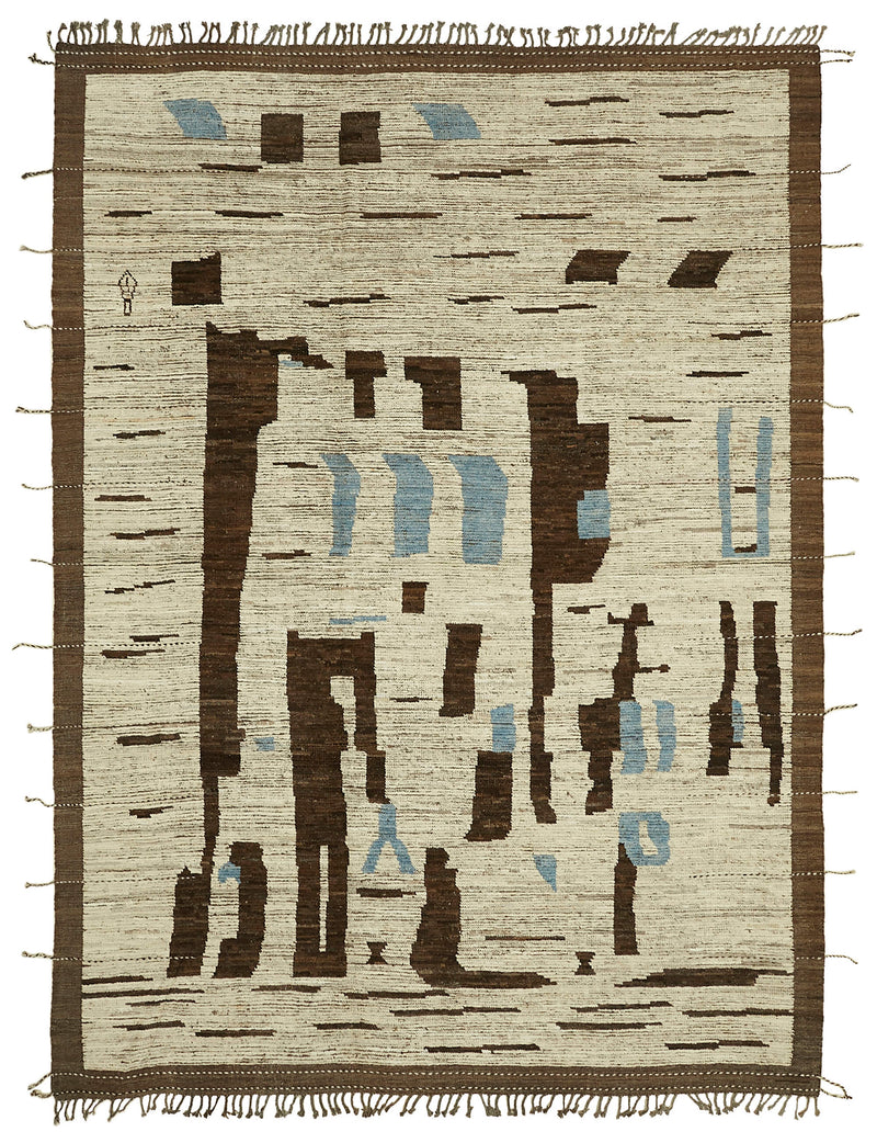Beige Behesht Atlas Rug – 2.74 x 3.78