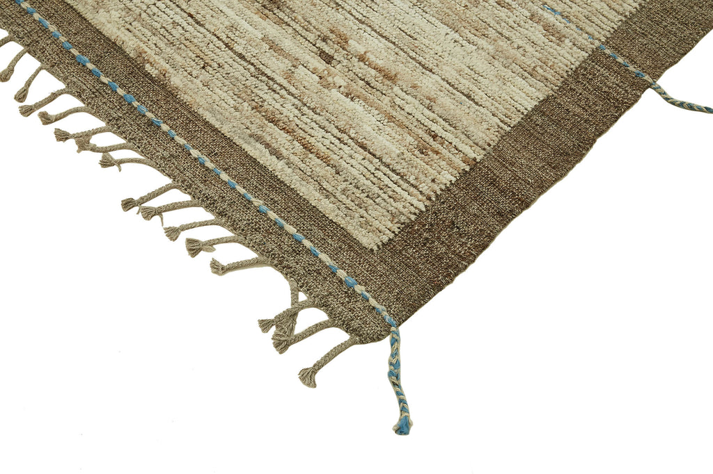 Beige Tribal Atlas Rug – 2.88 x 3.52