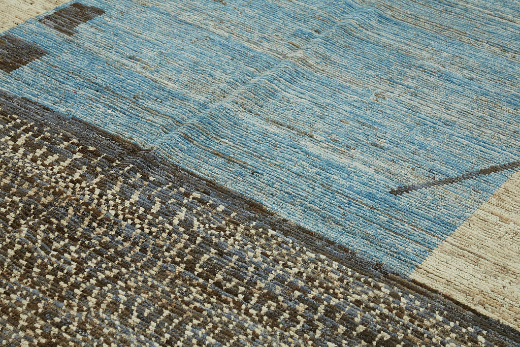 Beige Tribal Atlas Rug – 2.88 x 3.52