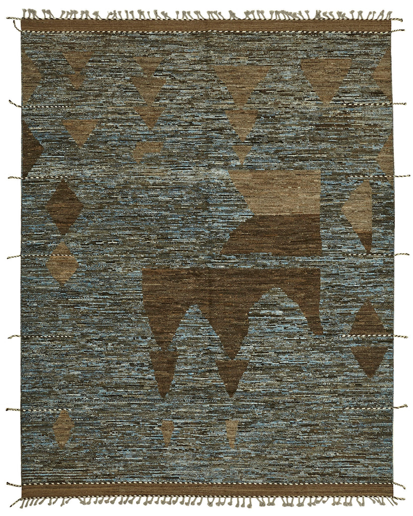 Brown Tribal Atlas Rug – 2.86 x 3.80