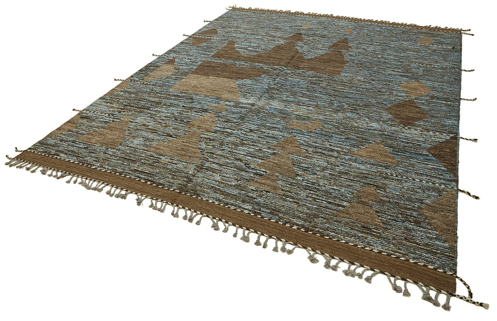Brown Tribal Atlas Rug – 2.86 x 3.80