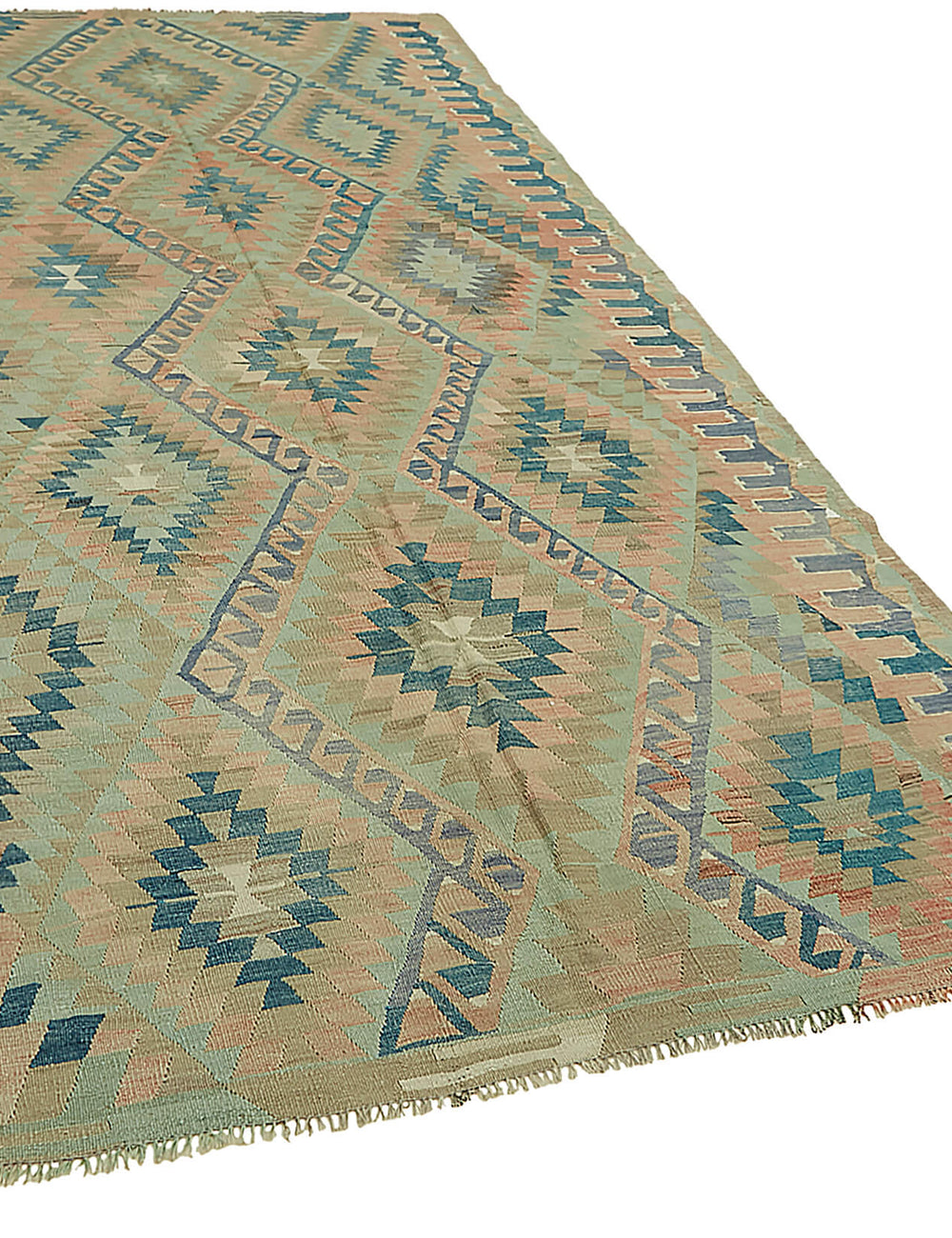 Antique Anatolian Green Kilim 172x300cm