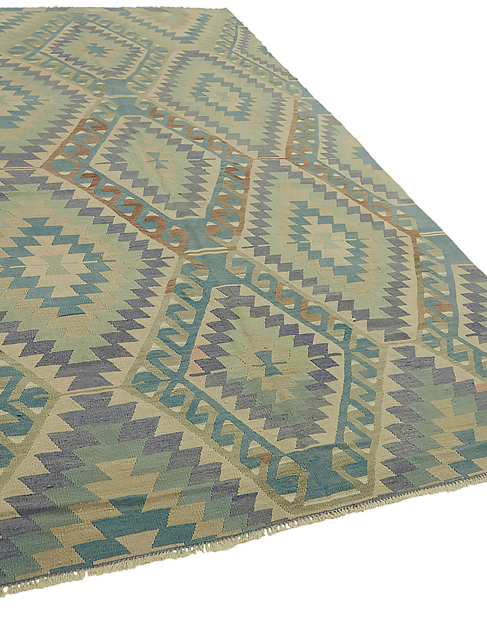 Antique Anatolian Greem Kilim 200x356cm