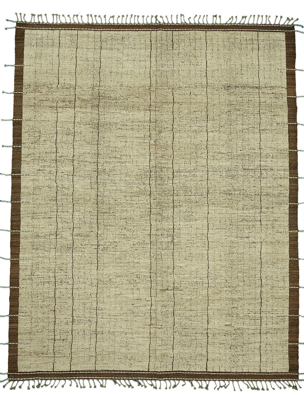 Beige Tribal Atlas Rug – 2.90 x 3.62
