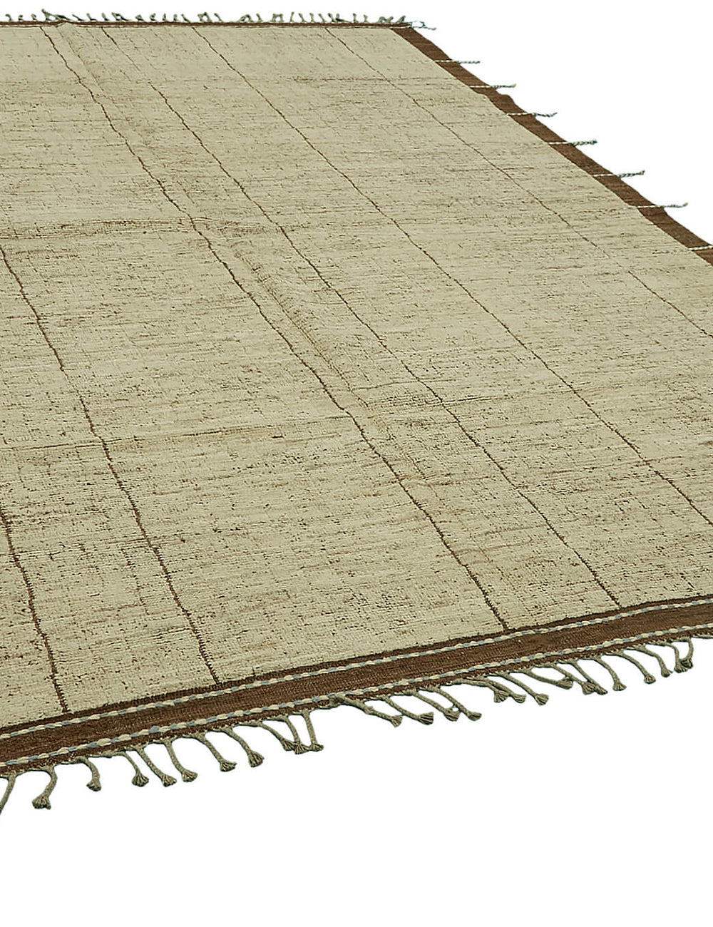 Beige Tribal Atlas Rug – 2.90 x 3.62