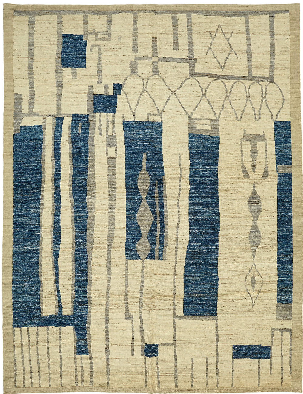 Beige Tribal Atlas Rug – 2.80 x 3.70