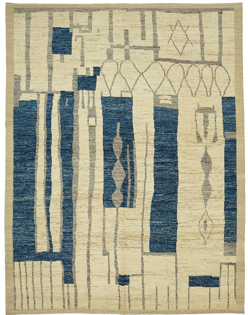 Beige Tribal Atlas Rug – 2.80 x 3.70