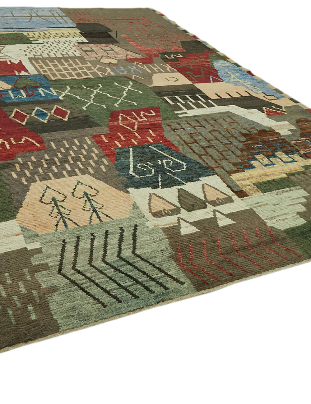 Multicolor Tribal Atas Rug – 3.03 x 4.20
