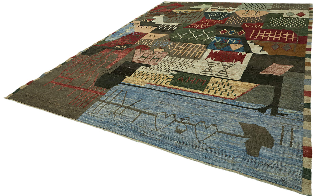 Multicolor Tribal Atas Rug – 3.03 x 4.20