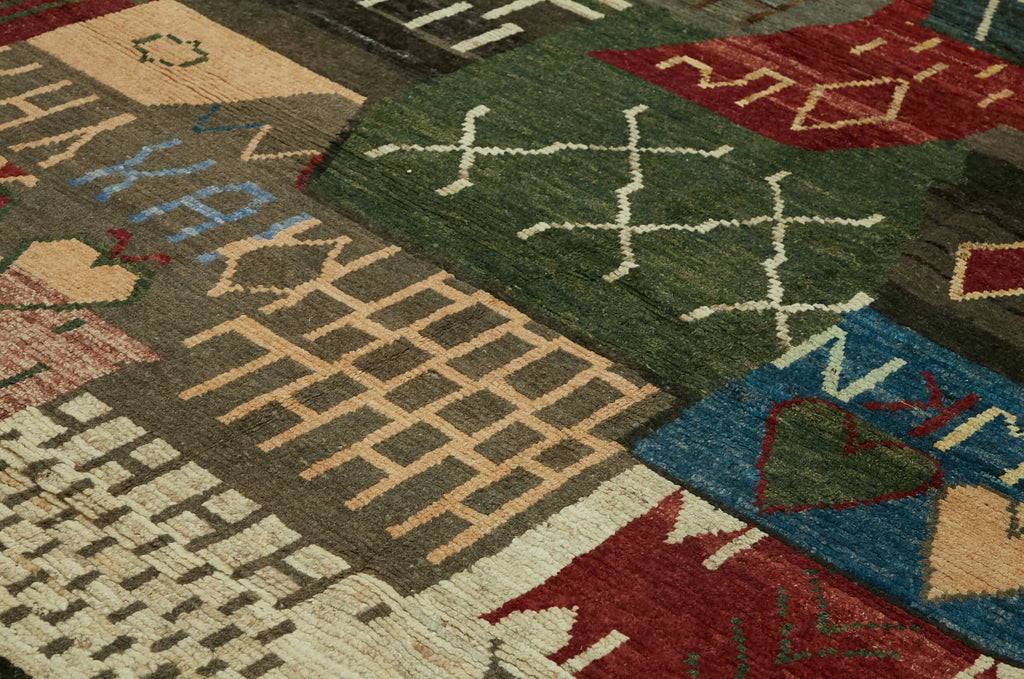 Multicolor Tribal Atas Rug – 3.03 x 4.20