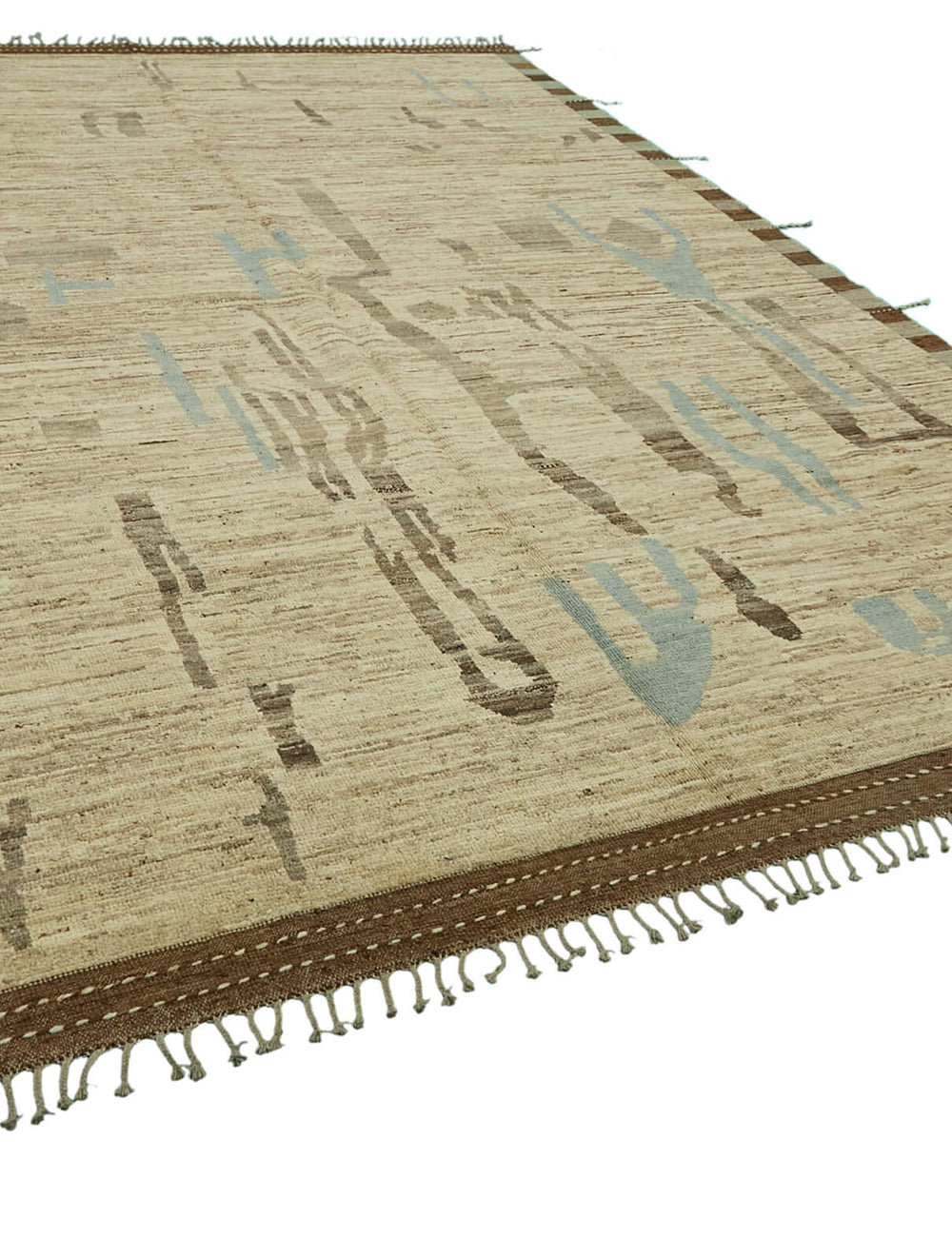 Beige Tribal Atlas Rug – 2.84 x 3.72
