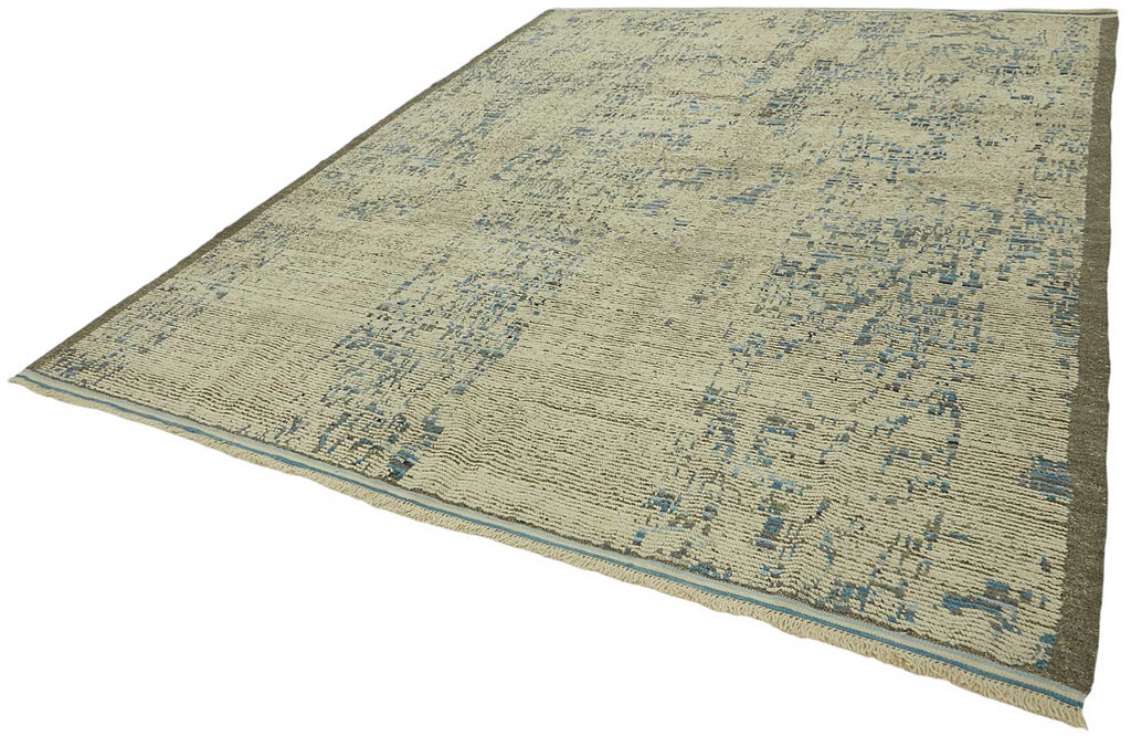 Beige Tribal Atlas Rug – 3.05 x 3.70