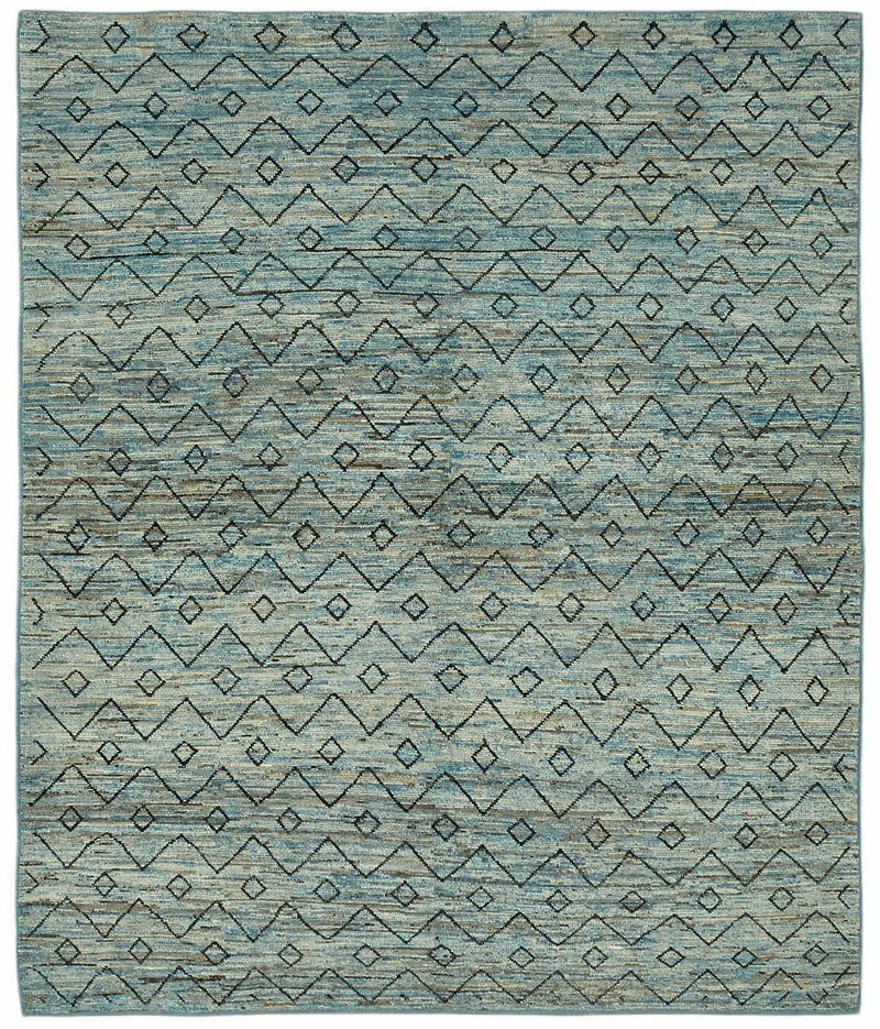 Blue Tribal Samandar Atlas Rug – 2.50 x 3.00
