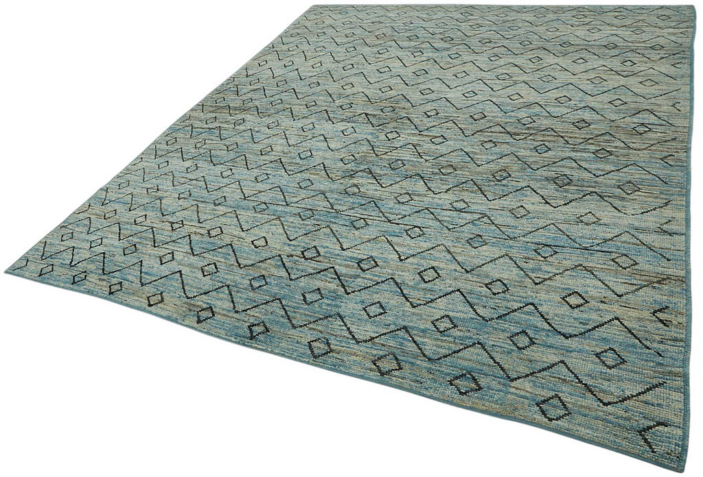 Blue Tribal Samandar Atlas Rug – 2.50 x 3.00