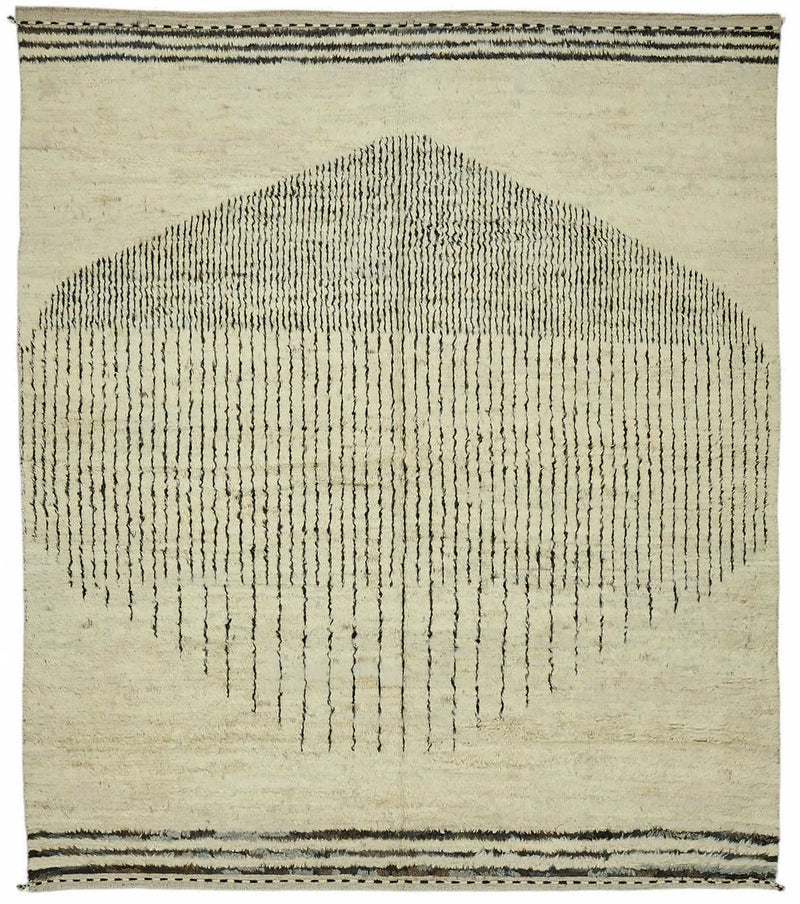 Beige Saada Atlas Rug – 2.67 x 3.05