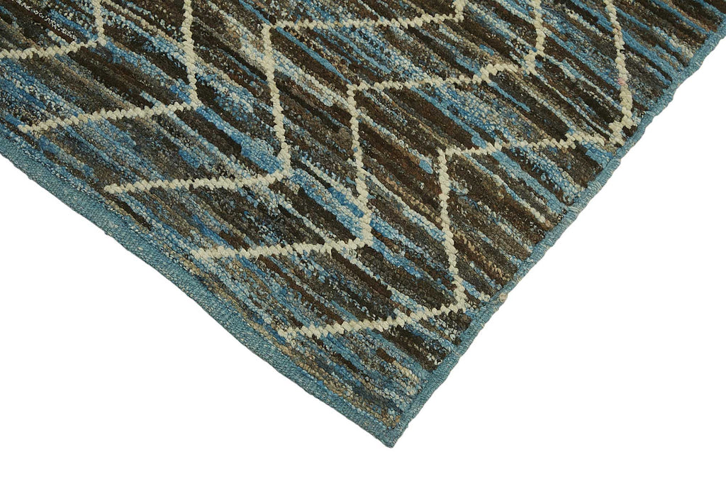Blue Tribal Runner Rug – 0.90 x 2.90