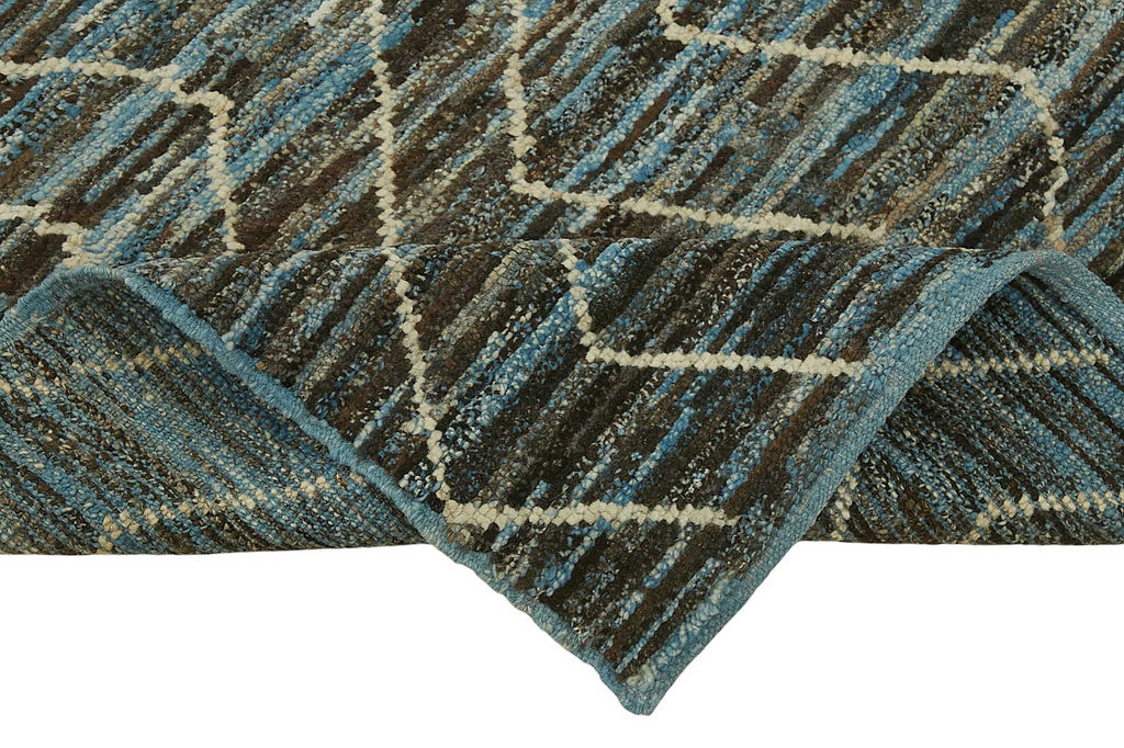 Blue Tribal Runner Rug – 0.90 x 2.90