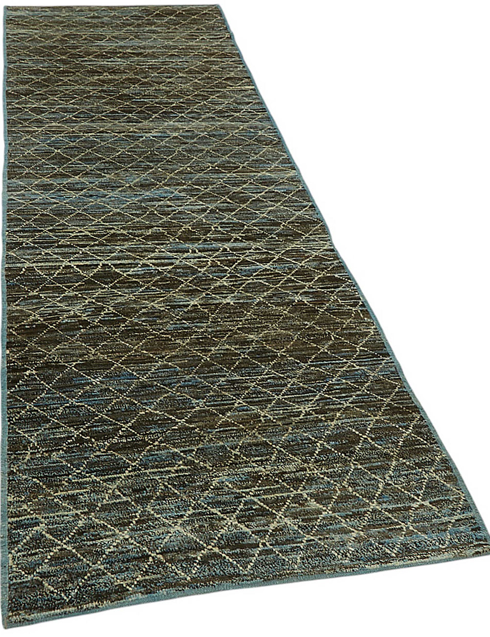 Blue Tribal Runner Rug – 0.91 x 3.05