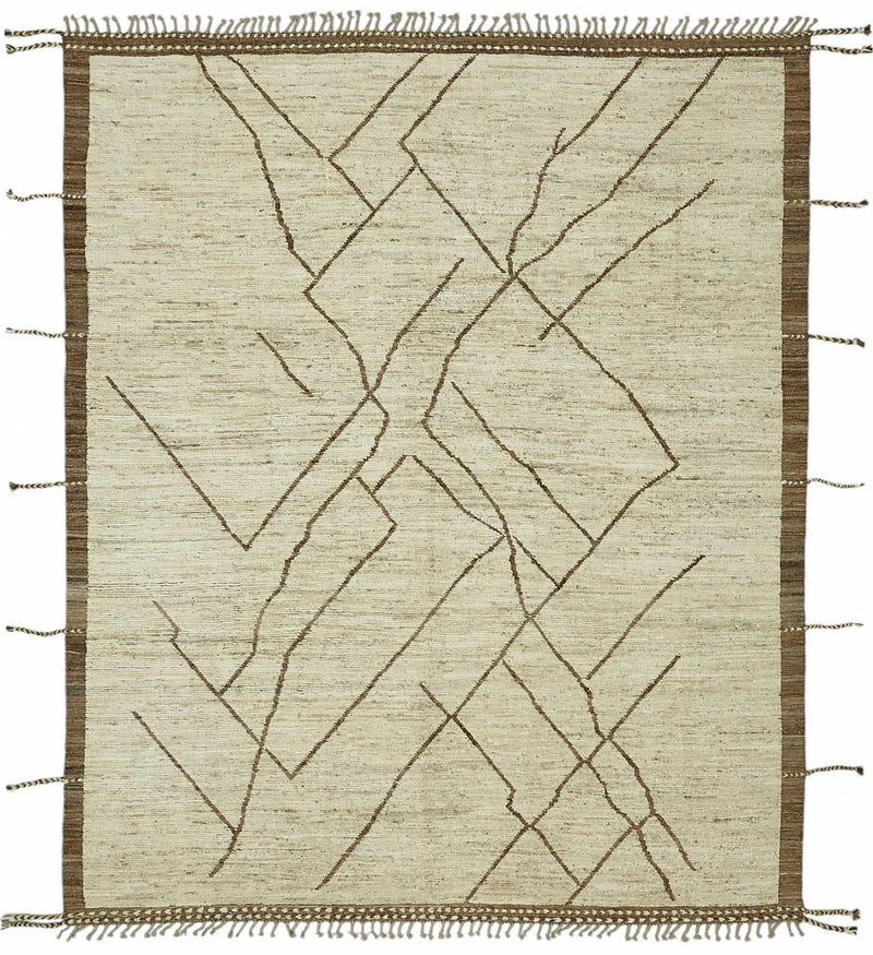 Beige Almaas Atlas Rug – 2.58 x 3.10