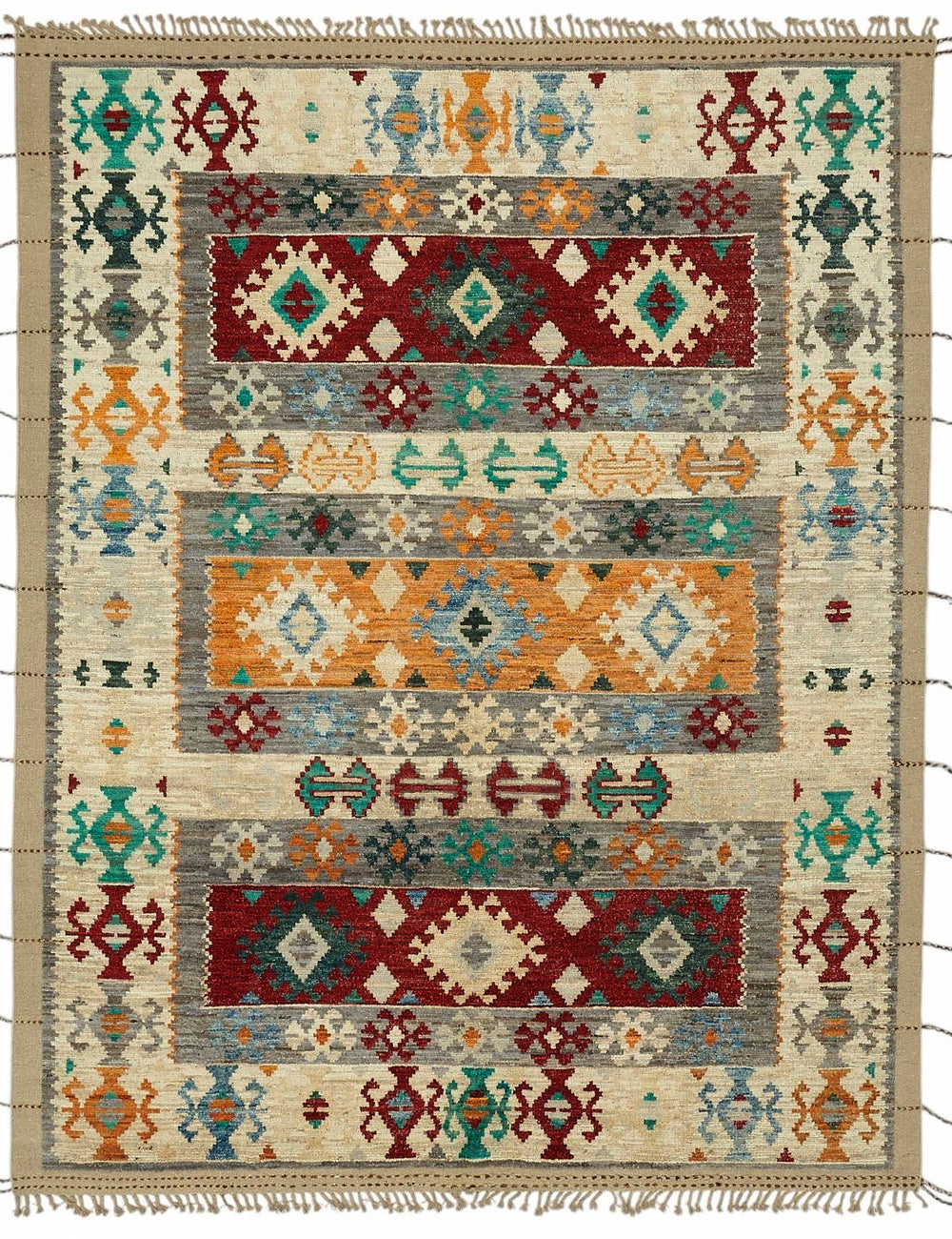 Beige Narengi Atlas Rug – 2.89 x 3.70