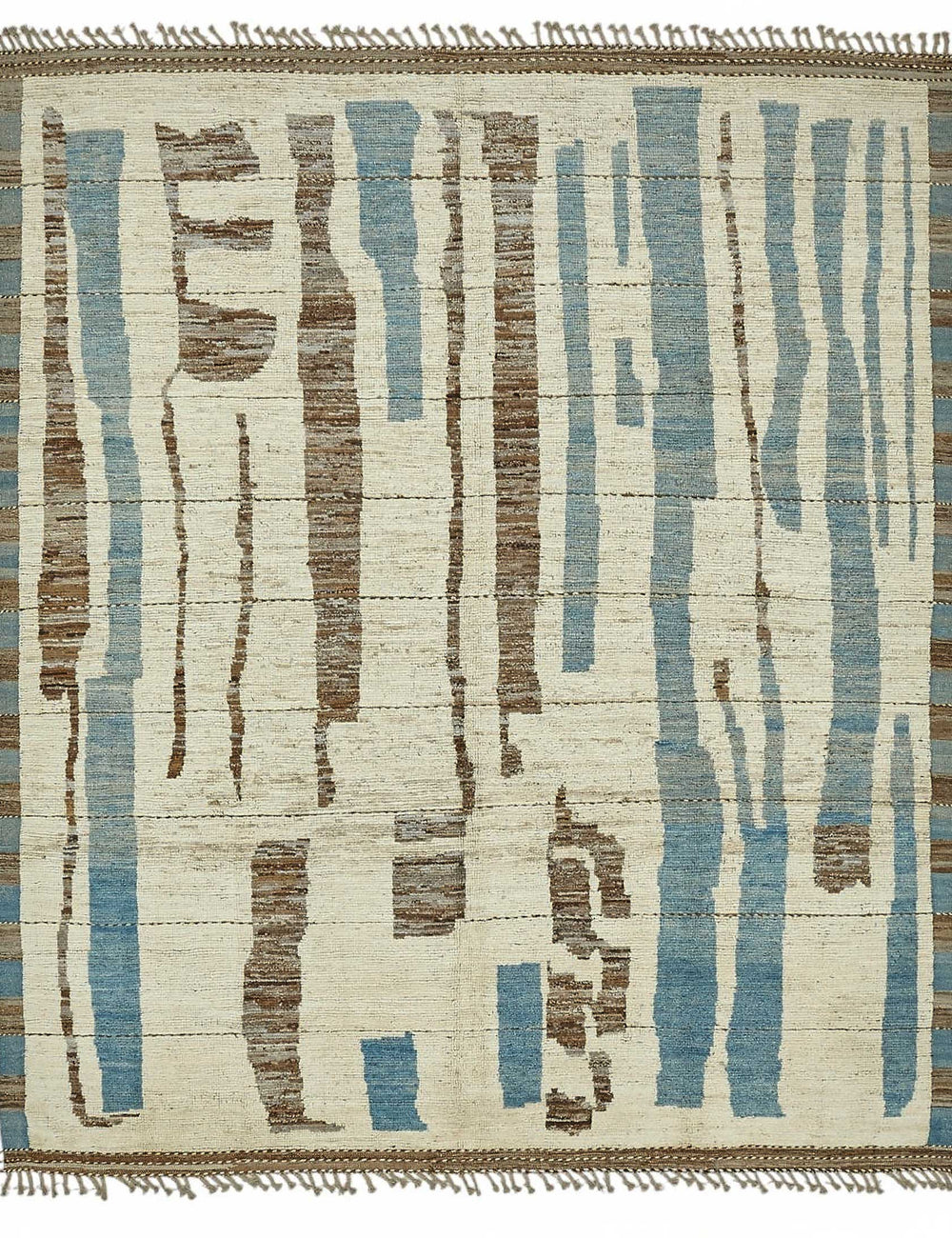 Beige Zari Atlas Rug – 2.60 x 3.07