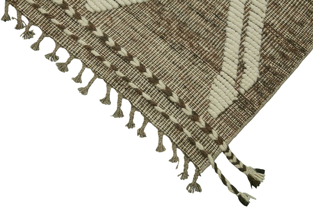 Beige Tribal Atlas Rug – 2.97 x 4.30