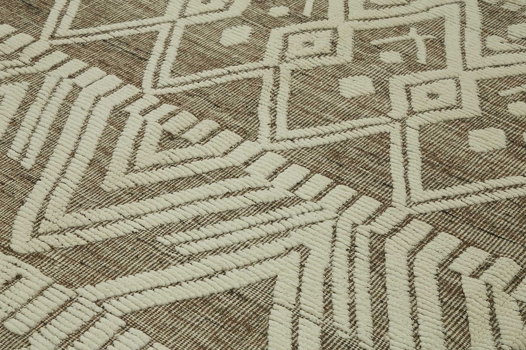 Beige Tribal Atlas Rug – 2.97 x 4.30