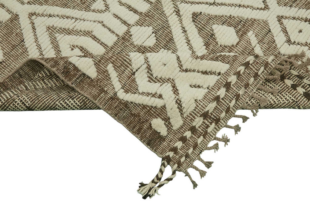 Beige Tribal Atlas Rug – 2.97 x 4.30