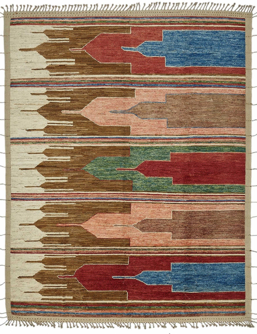Multicolor Tribal Atlas Rug – 2.71 x 3.51