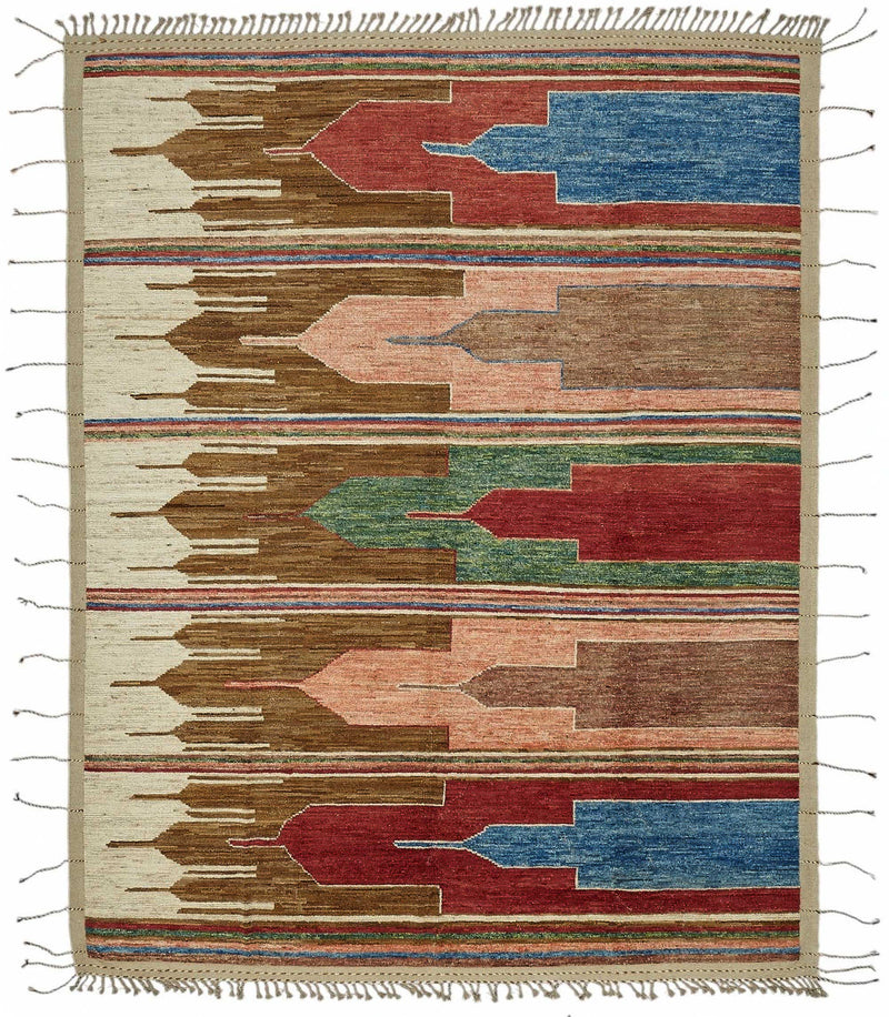 Multicolor Tribal Atlas Rug – 2.71 x 3.51